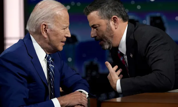 No easy ride for Biden as Kimmel tells him to ‘start yelling at people’