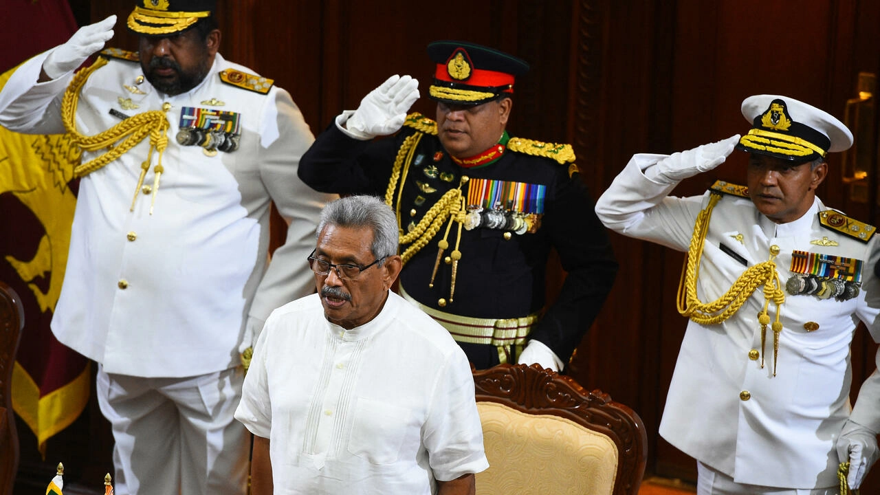 Sri Lanka’s president flees country for Maldives, officials say