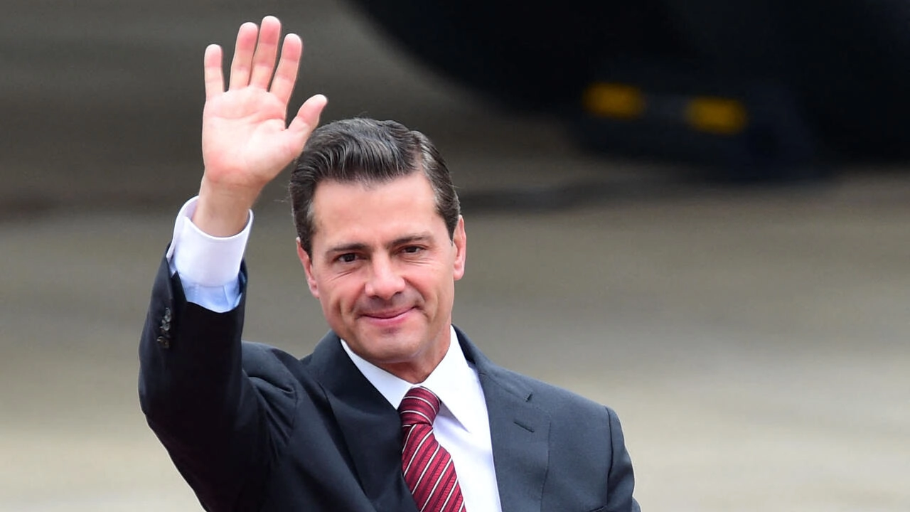 The then president of Mexico, Enrique Peña Nieto, in Buenos Aires, Argentina, on November 29, 2018. © Martin Bernetti / AFP
