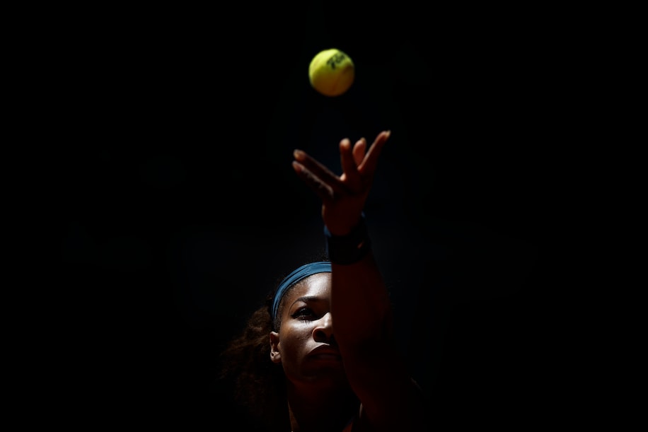 Serena Williams is playing in what will probably be her final U.S. Open. (Daniel Ochoa De Olza/AP)