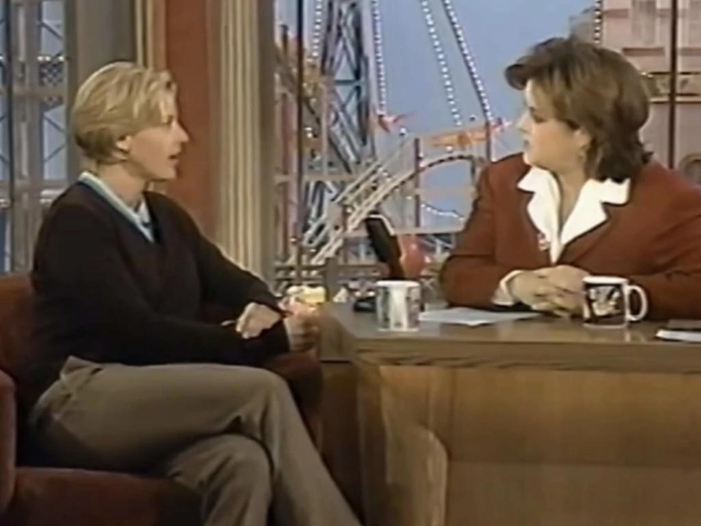 Ellen appeared on Rosie's show when it aired in the late '90s and early 2000s.