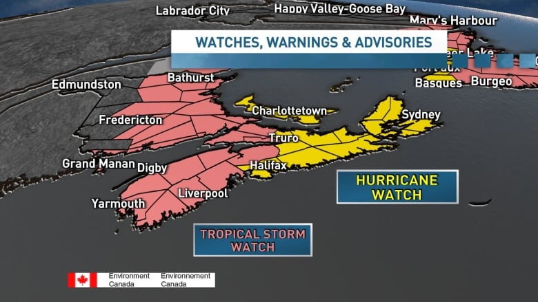 Fiona 'extremely strong and dangerous' as hurricane watch issued for P.E.I., N.S., N.L.