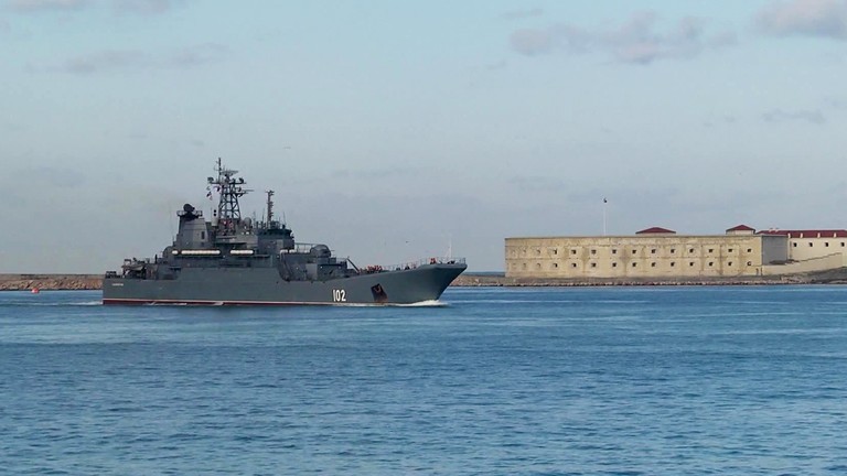 FILE PHOTO: Russian warship arrives enters the Crimean port of Sevastopol. ©  Sputnik / Russia's Defence Ministry