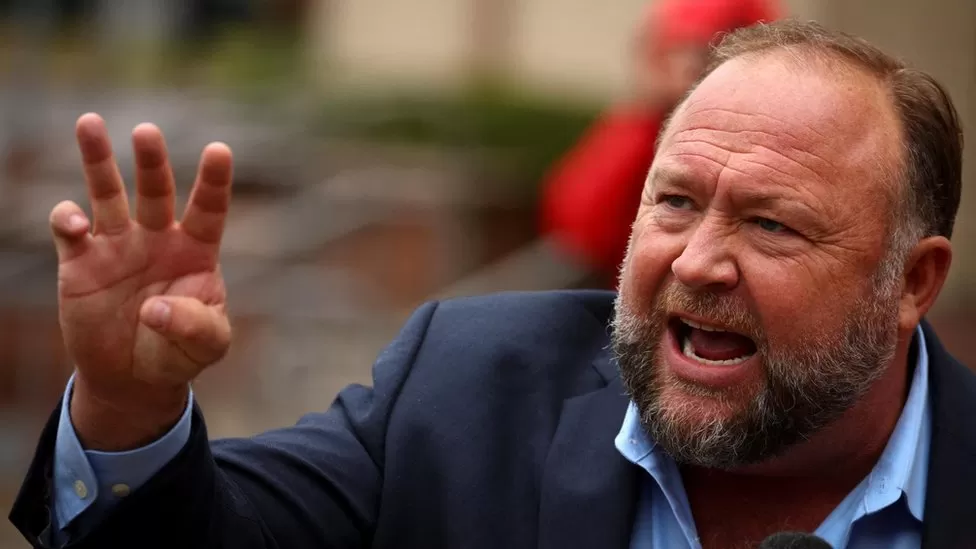 REUTERS / Alex Jones now acknowledges that the Sandy Hook shooting was "100% real"