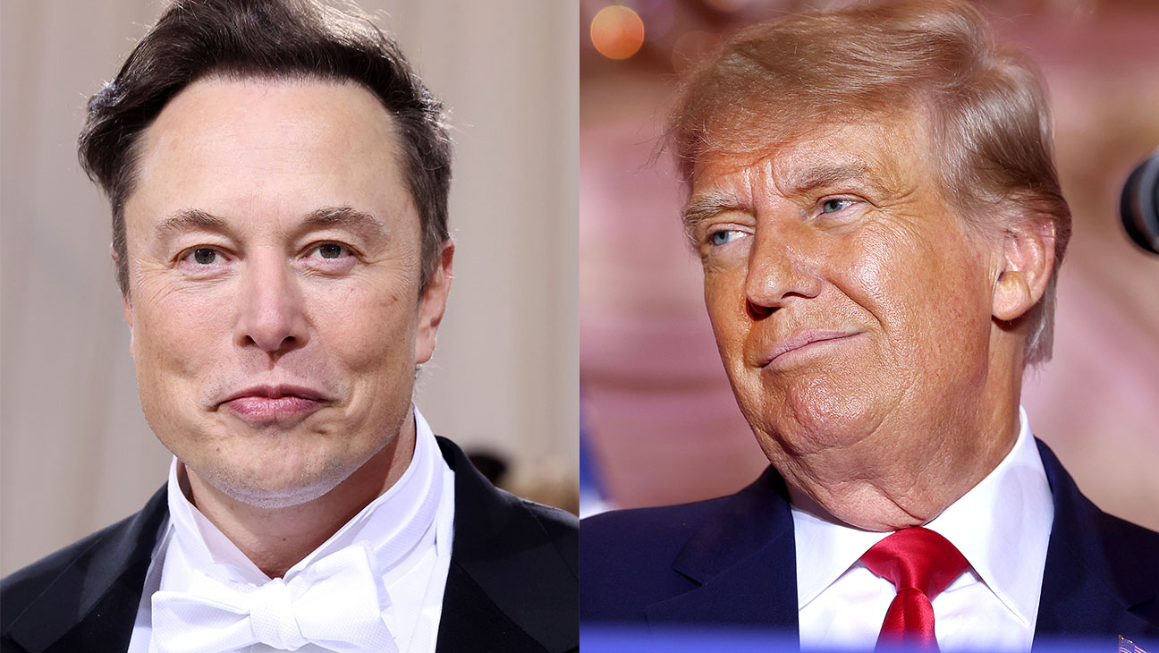 Elon Musk (left) and Donald Trump TAYLOR HILL/GETTY IMAGES; JOE RAEDLE/GETTY IMAGES