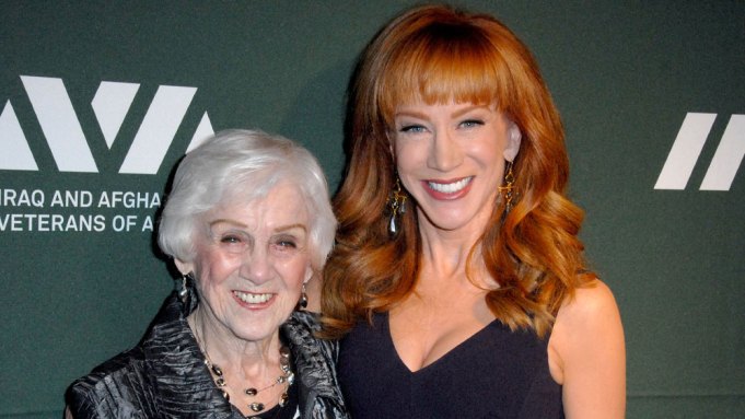 Maggie and Kathy Griffin in 2013 Barry King/WireImage/Getty Images