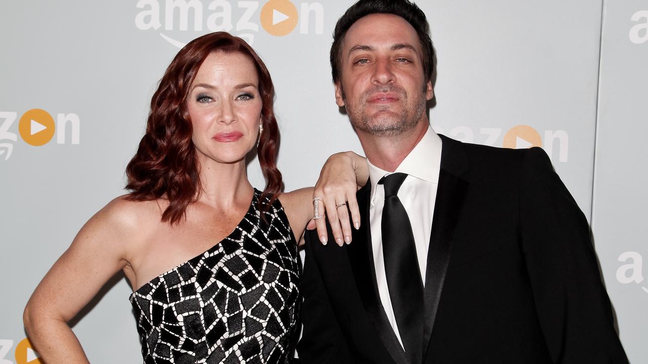 Wersching and actor Stephen Full in 2016. Picture: Tibrina Hobson/Getty Images