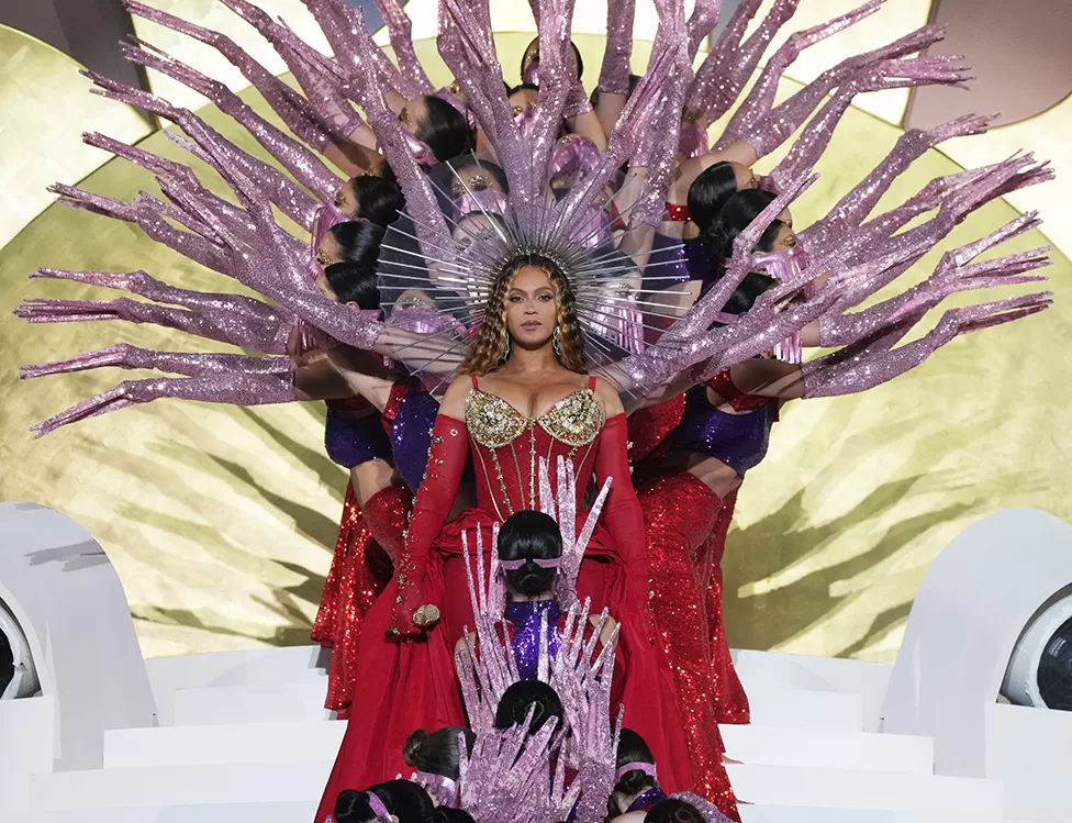 GETTY IMAGES / Beyoncé made her on-stage return at the opening of a new luxury hotel in Dubai