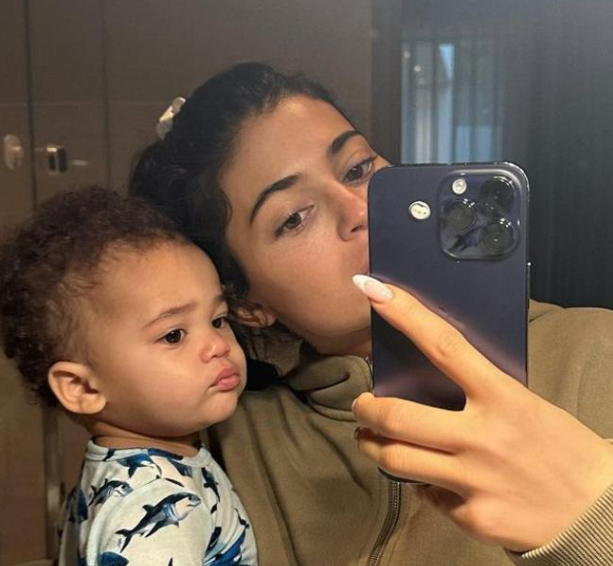 Kylie Jenner has finally introduced her son, Aire, to the world.