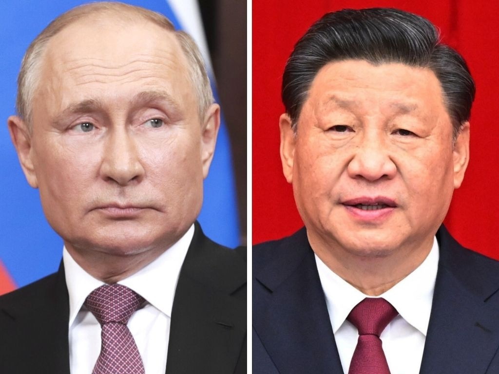 Vladimir Putin and Xi Jinping. Picture: Getty Images