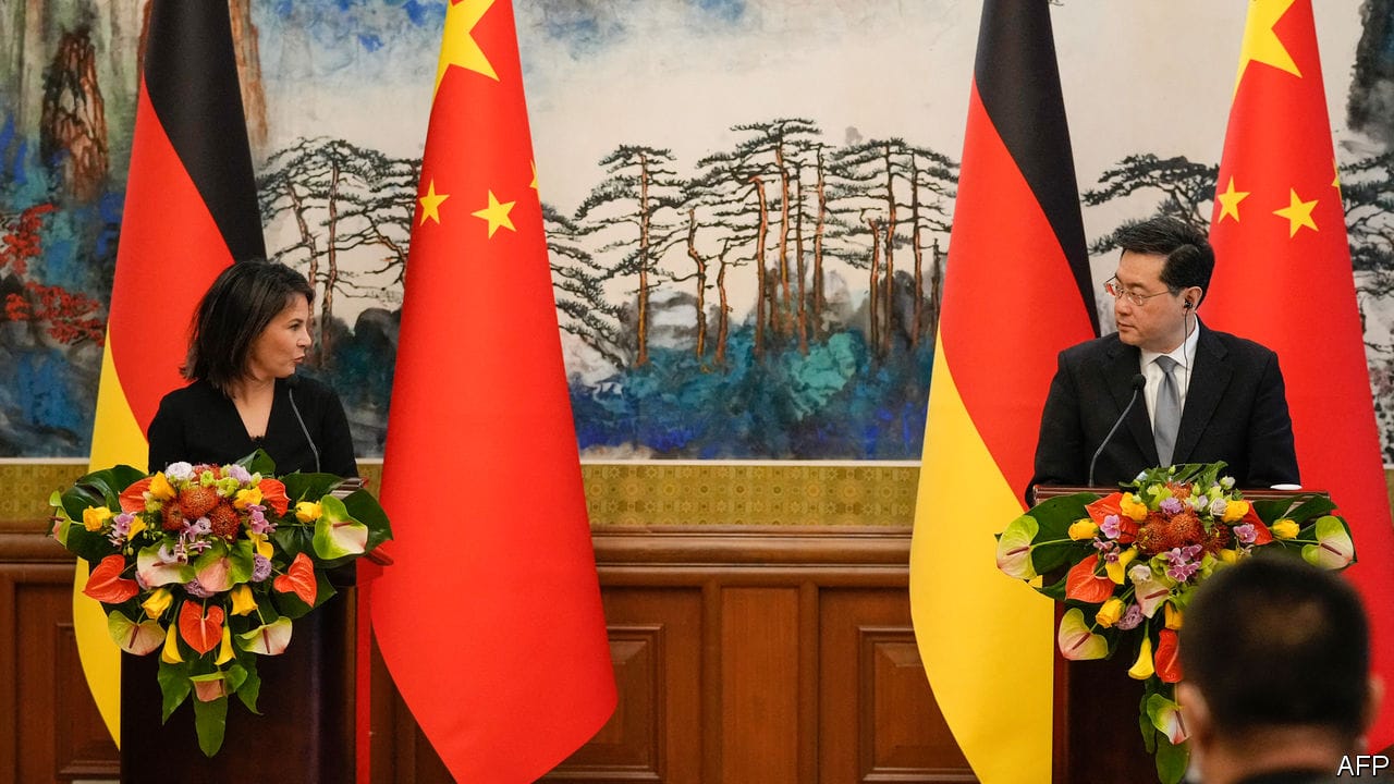 In China, Germany’s foreign minister does not hold back—and is still welcomed