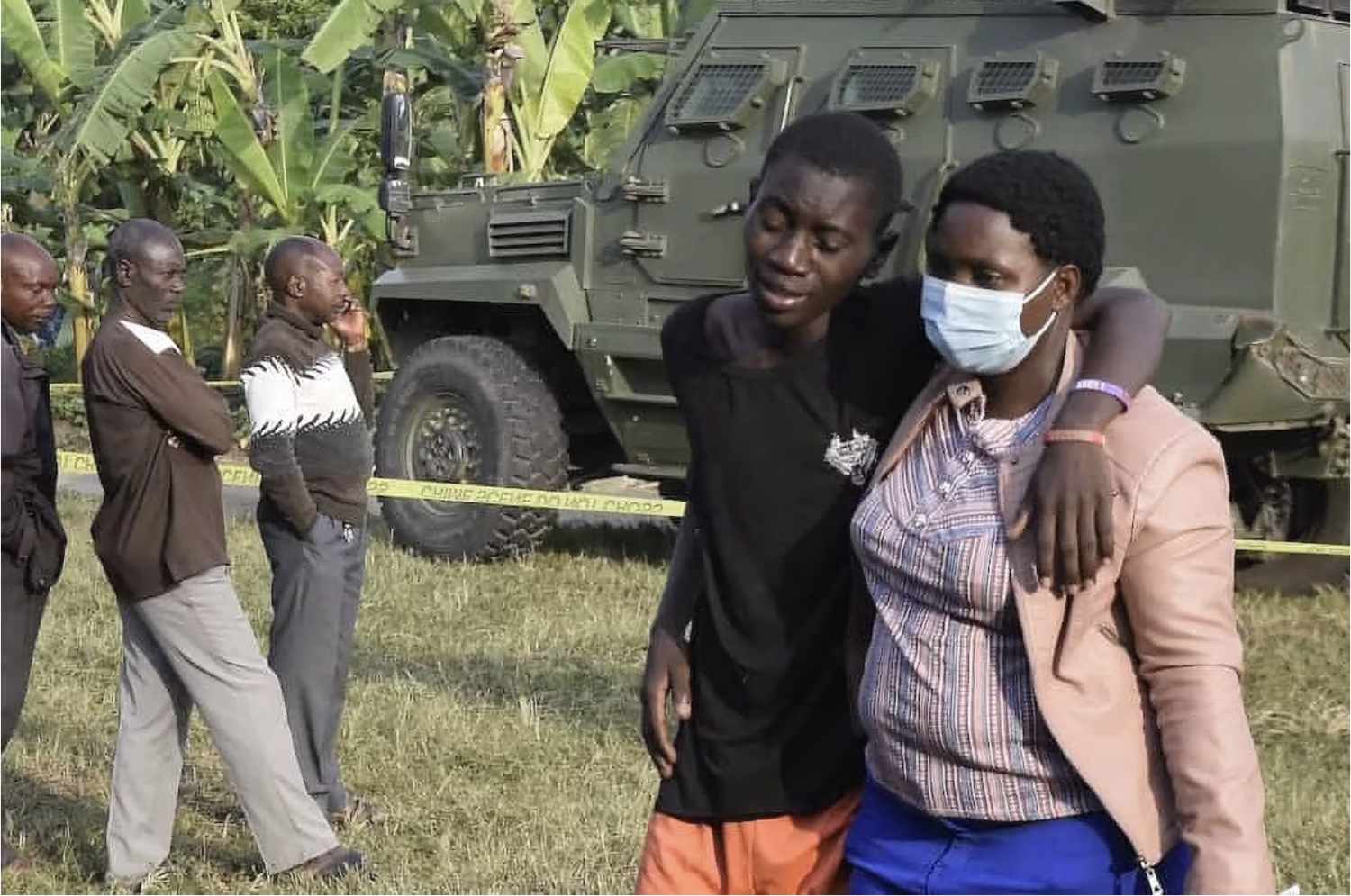 At least 37 killed in attack on school in Uganda, officials say