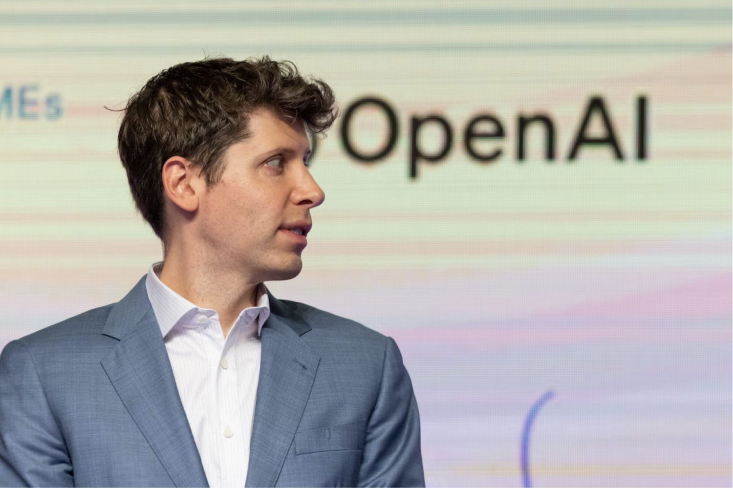 OpenAI CEO Sam Altman during an event in Seoul in June. (SeongJoon Cho/Bloomberg News)