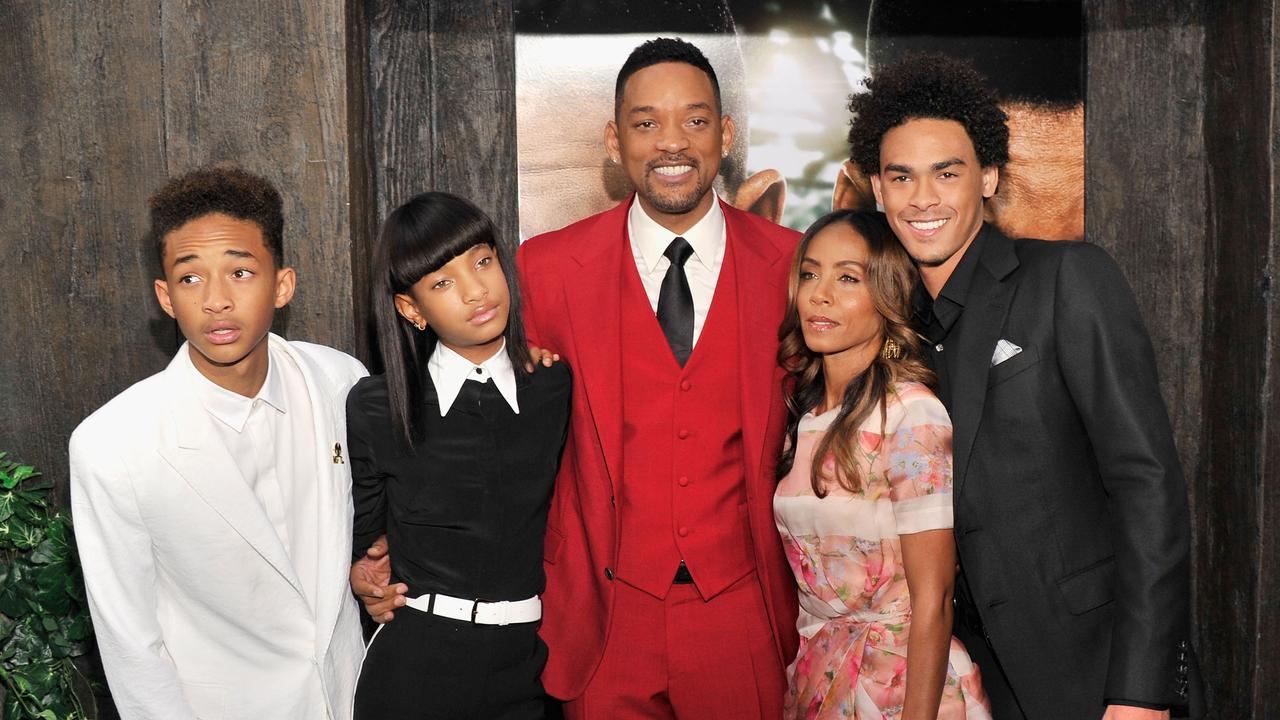 The Smith family in 2013. Picture: Stephen Lovekin/Getty