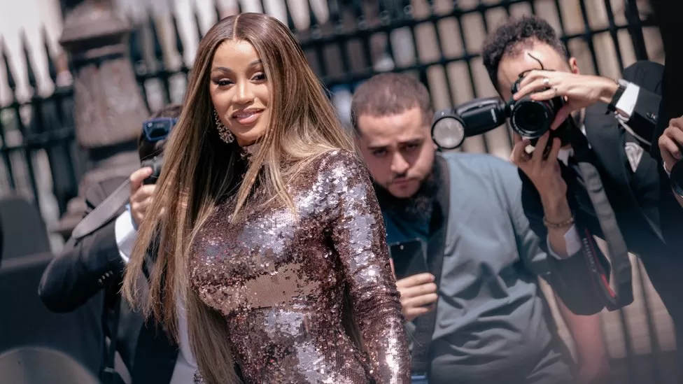 Cardi B: US police drop battery investigation over thrown microphone