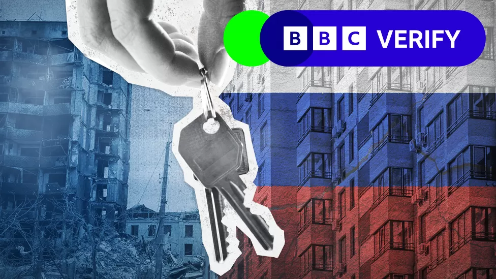 The Russians hunting for cheap flats in occupied Mariupol