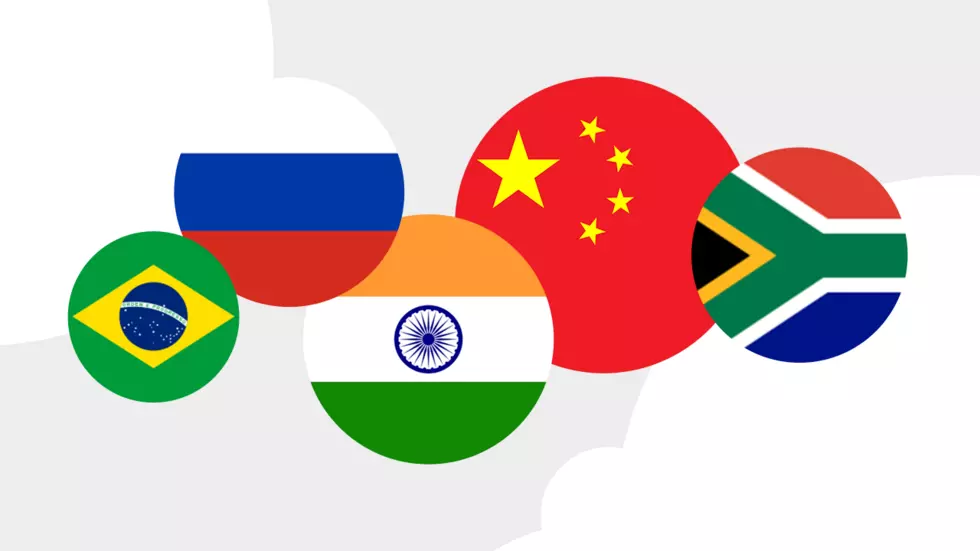 Several countries have applied to join the BRICS club of nations, currently made up of Brazil, Russia, India, China and South Africa. © Studio graphique France Médias Monde