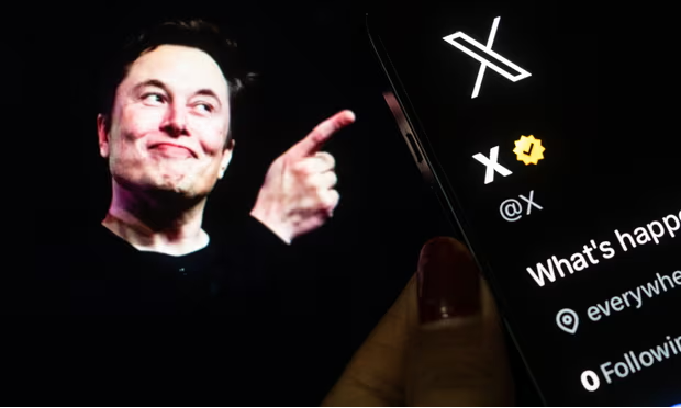 X files … Elon Musk, whose company X is suing the Center for Countering for Digital Hate. Photograph: David Talukdar/Shutterstock