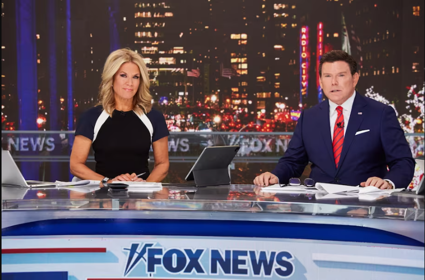 Fox News anchors Martha MacCallum and Bret Baier. (Fox News)
