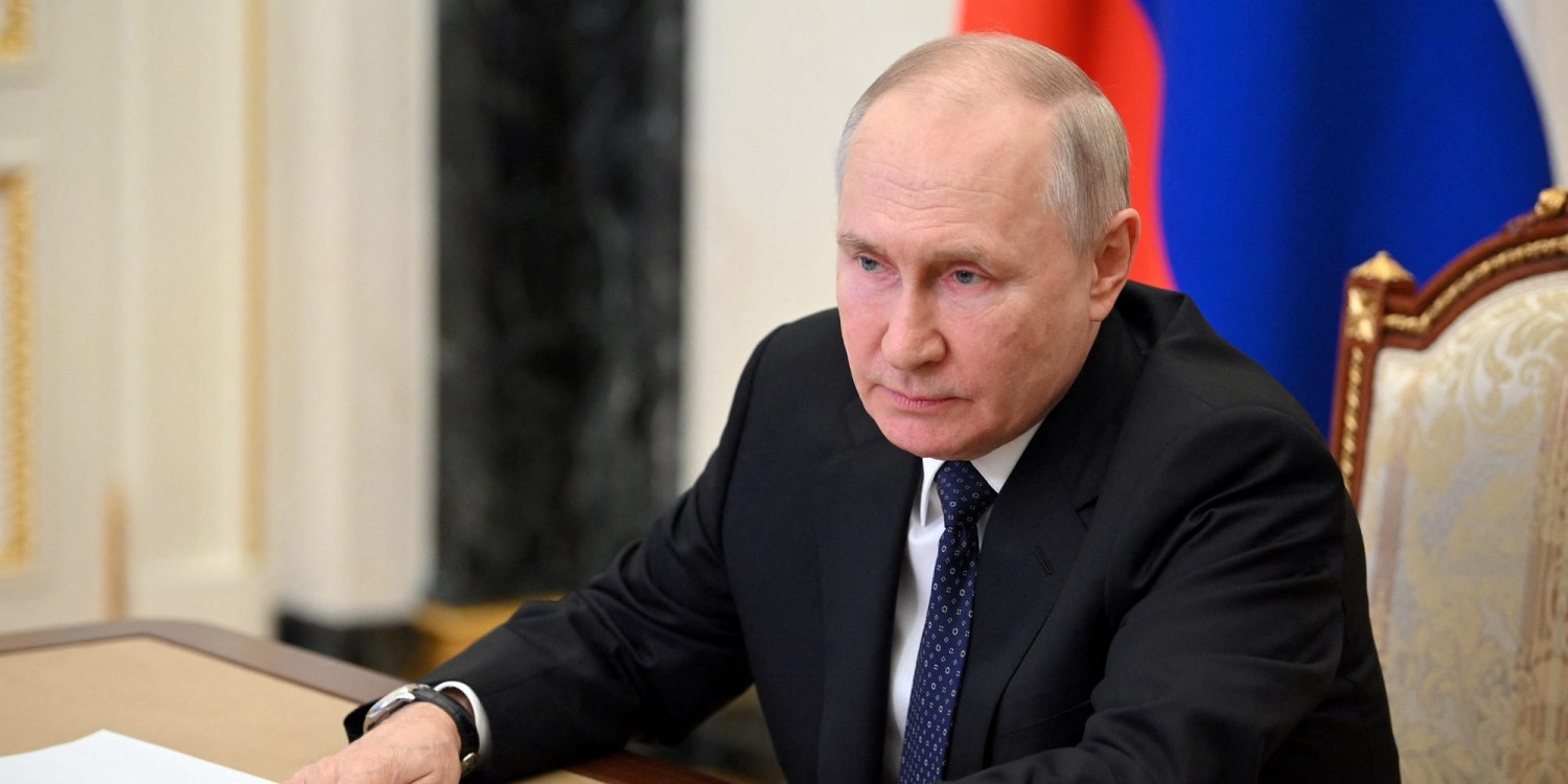 Russian President Vladimir Putin. (Photo by ALEXANDER KAZAKOV/SPUTNIK/AFP via Getty Images)