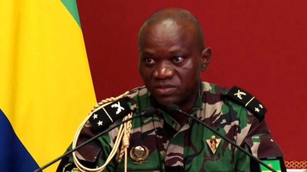 General Brice Oligui Nguema / JTA GABON  SY Kalidou