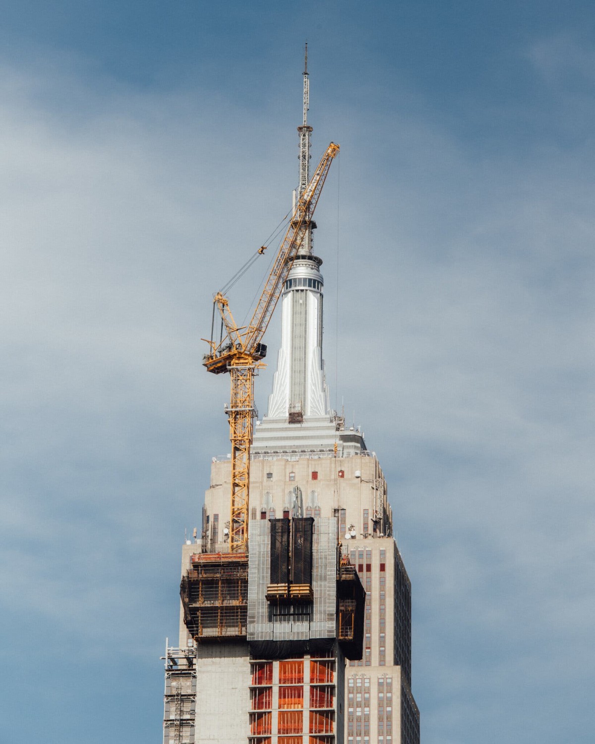 A new supertall luxury apartment tower, 262 Fifth Avenue, rises south of the Empire State Building.Credit...George Etheredge for The New York Times  Share full article