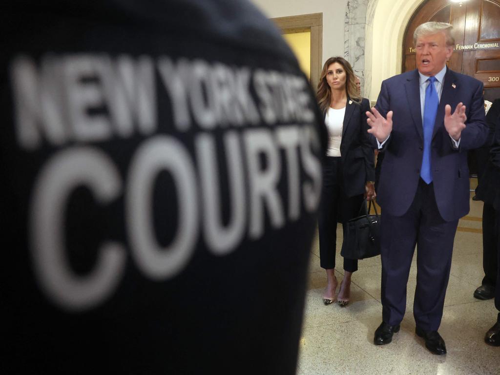 The trial will determine how much Trump and his companies will be penalised for the fraud a judge prevously ruled he was responsible for. Picture: Spencer Platt/Getty Image