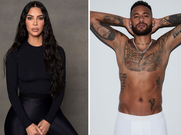Kim Kardashian’s Skims is launching a line for men. Brazilian soccer star Neymar stars in its first ad campaign. PHOTO: JUSTIN BETTMAN/DONNA TROPE
