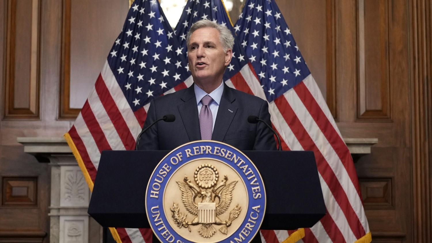 Kevin McCarthy has been ousted from the position of Speaker of the House. Picture: Getty Images