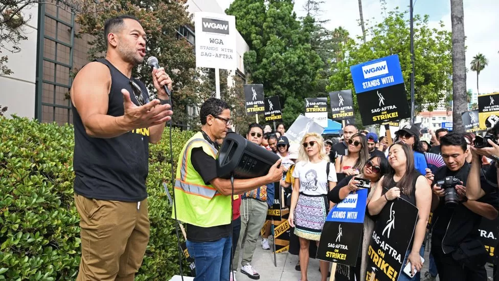 GETTY IMAGES | Actors' union SAG-AFTRA has been on strike since July