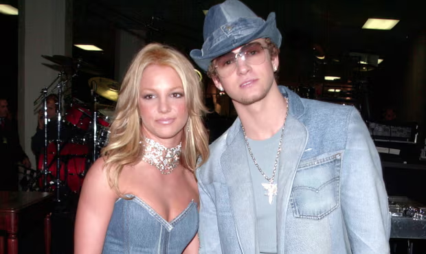 Britney Spears and Justin Timberlake. Photograph: Frank Trapper/Corbis/Getty Images