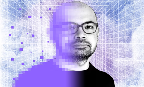 Demis Hassabis says AI could be one of the most important and beneficial technologies ever invented. Illustration: Guardian Design