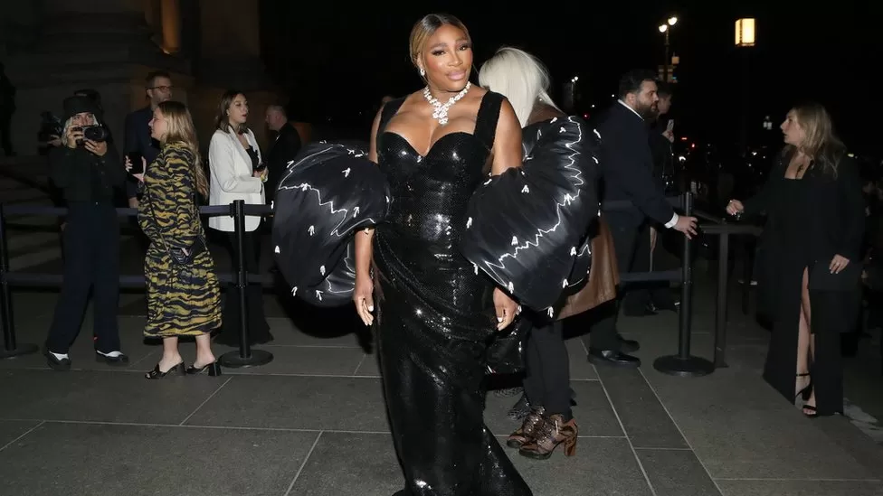 GETTY IMAGES, Serena Williams outside of the 2023 CFDA Awards in New York on 6 November