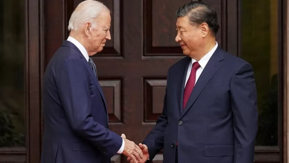 Reuters Joe Biden and Xi Jinping meet on the sidelines of the APEC summit