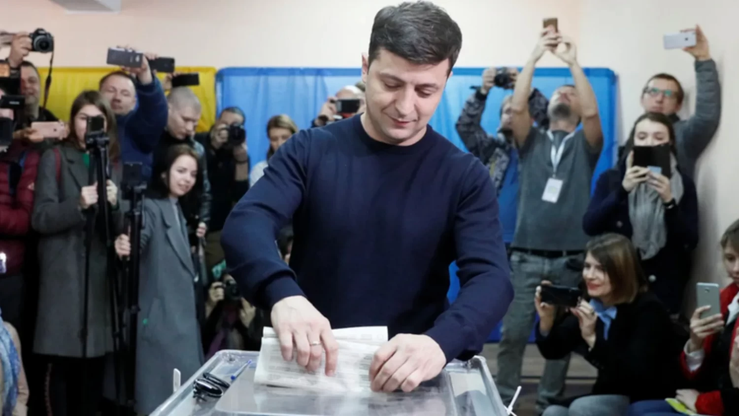 Reuters / Volodymyr Zelensky was elected as Ukraine's president in 2019