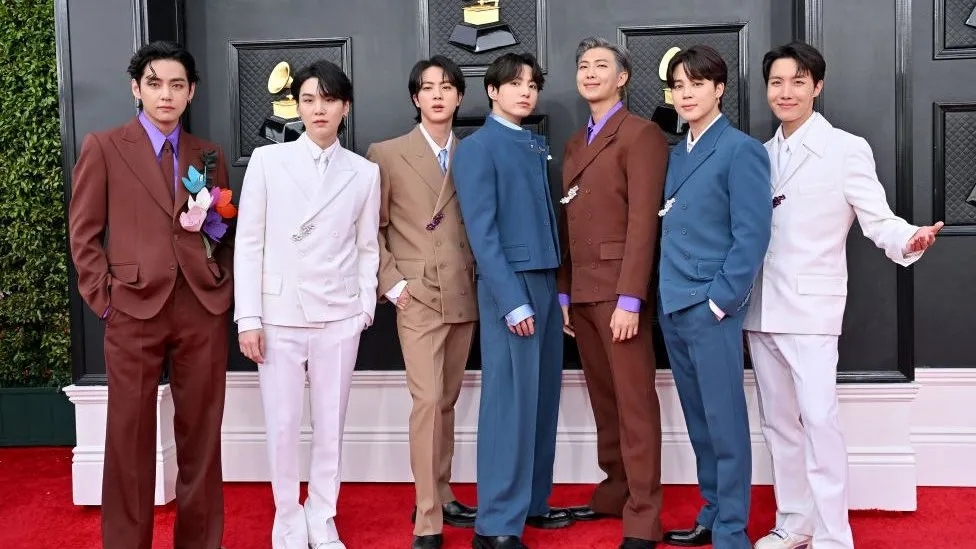 BTS are now due to reform in 2025. Getty Images