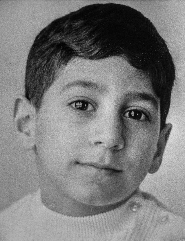 Family photo of Sobhani as a child. (Bill O’Leary/The Washington Post)