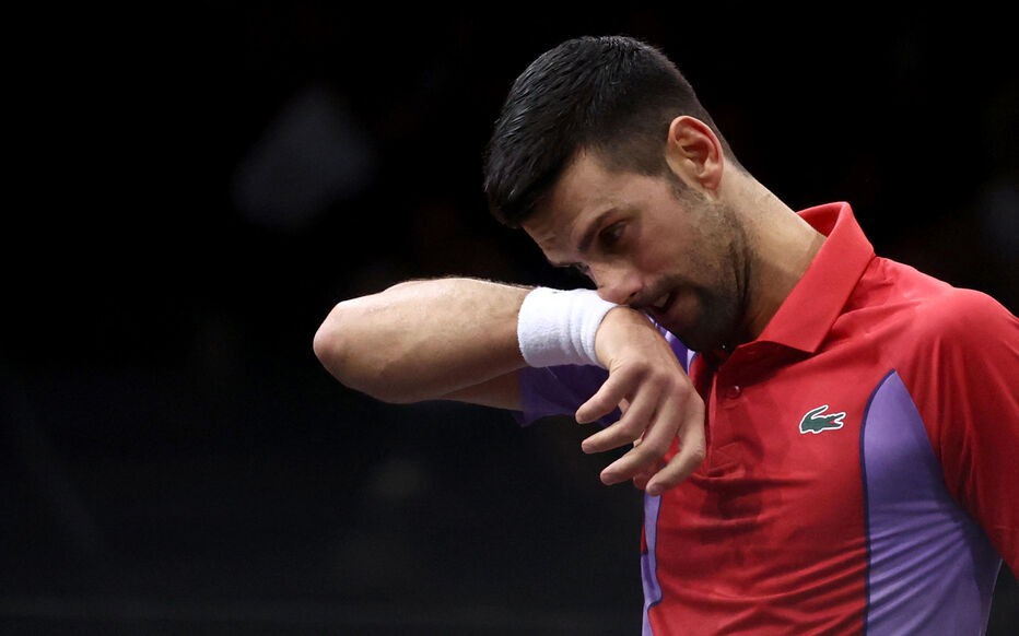 Novak Djokovic a souffert pour se défaire de Tallon Griekspoor. Photo REUTERS/Stephanie Lecocq