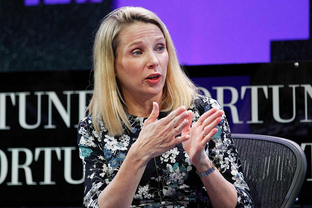 Marissa Mayer. Kimberly White/Getty Images for Fortune
