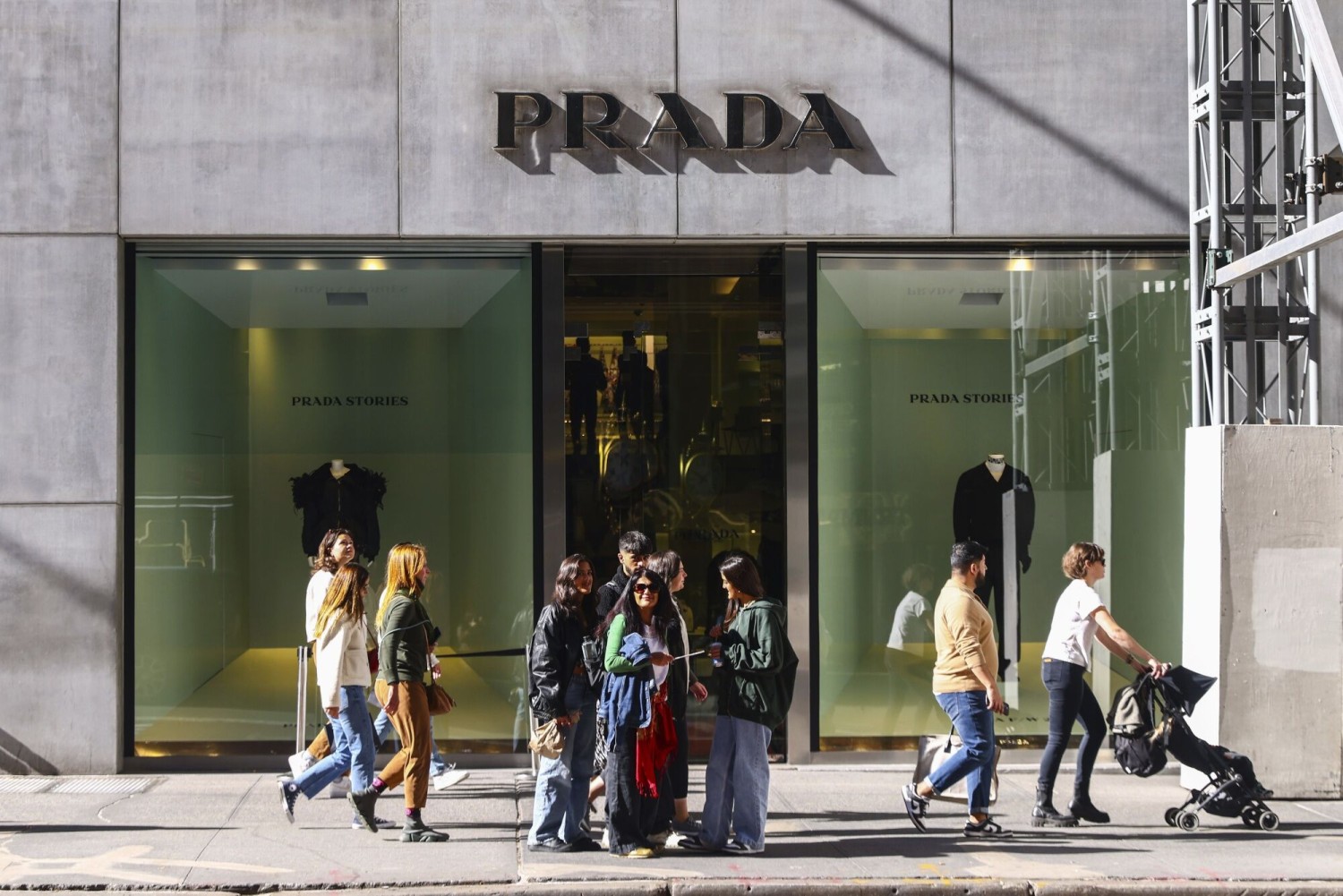The Prada store on New York’s Fifth Avenue.Photographer: Beata Zawrzel/NurPhoto/AP Photo