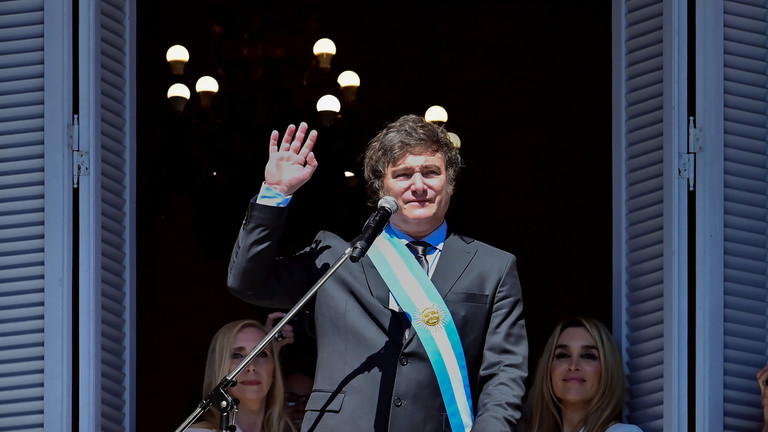 FILE PHOTO: Argentinian President Javier Milei ©  Global Look Press / German Adras