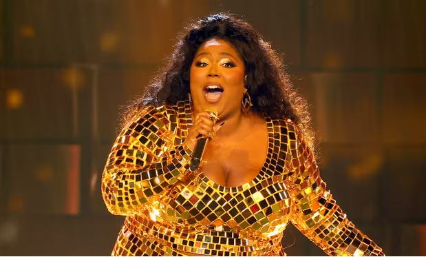 Lizzo performing at the BET awards in 2022. Photograph: Leon Bennett/Getty Images for BET
