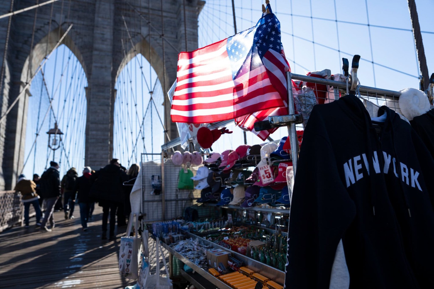 The Brooklyn Bridge Is Not for Sale, or for Selling Souvenirs Anymore