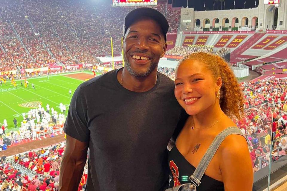 Michael Strahan/Instagram Michael Strahan and his daughter Isabella