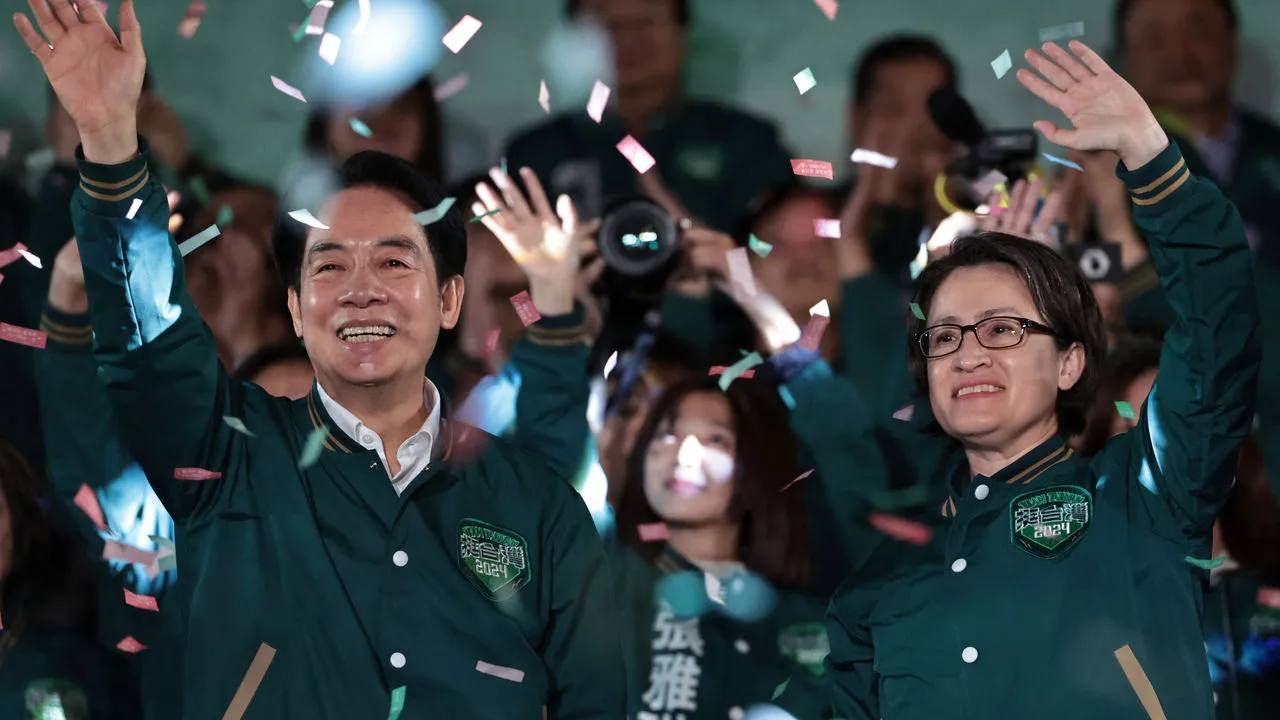 Defying China, Taiwan elects William Lai Ching-te as president