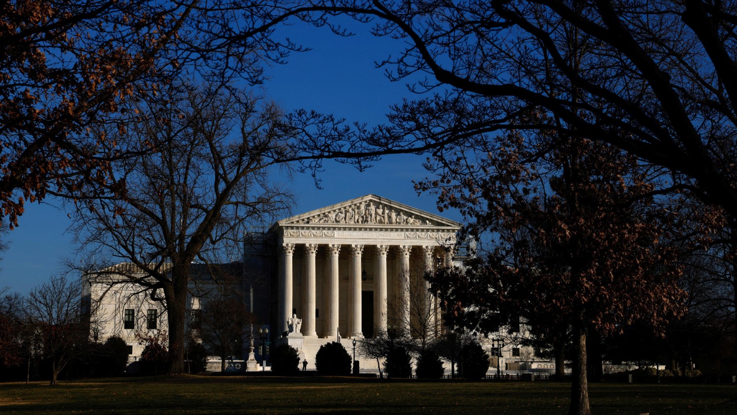View of the U.S. Supreme Court building in Washington, U.S., January 8, 2024. Julia Nikhinson/Reuters