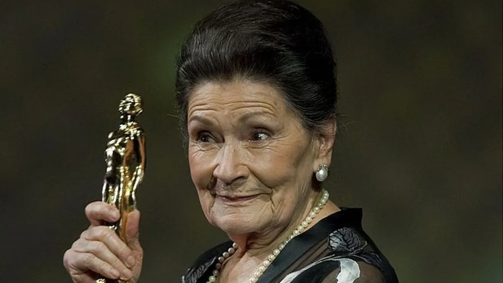 Ana Ofelia Murguía won a lifetime achievement award at Mexico's 2011 Ariel film awards ceremony. Getty Images