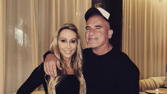 Tish has moved on with Aussie actor Dominic Purcell.