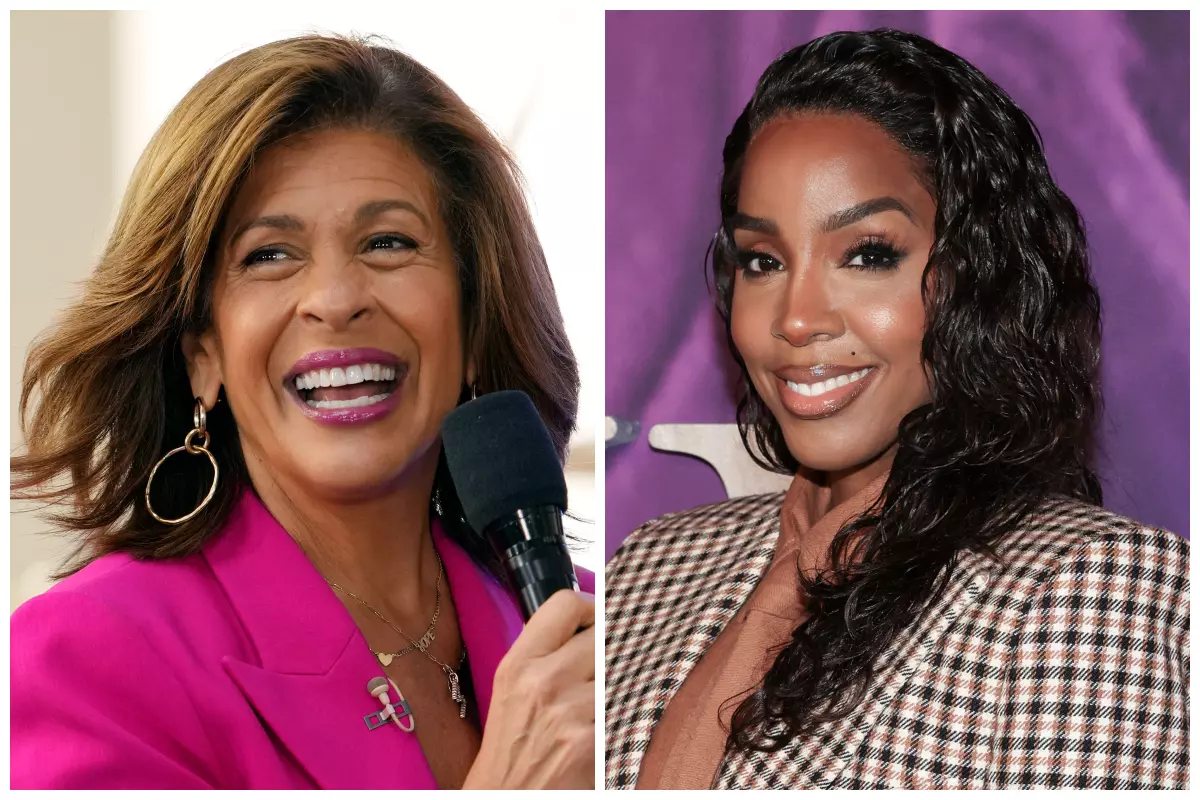 “Today” host Hoda Kotb, left, said she has called and texted Kelly Rowland after Rowland allegedly walked off the morning show last week. Charles Sykes / Invision / Associated Press CJ Rivera / Invision / Assocaited Press