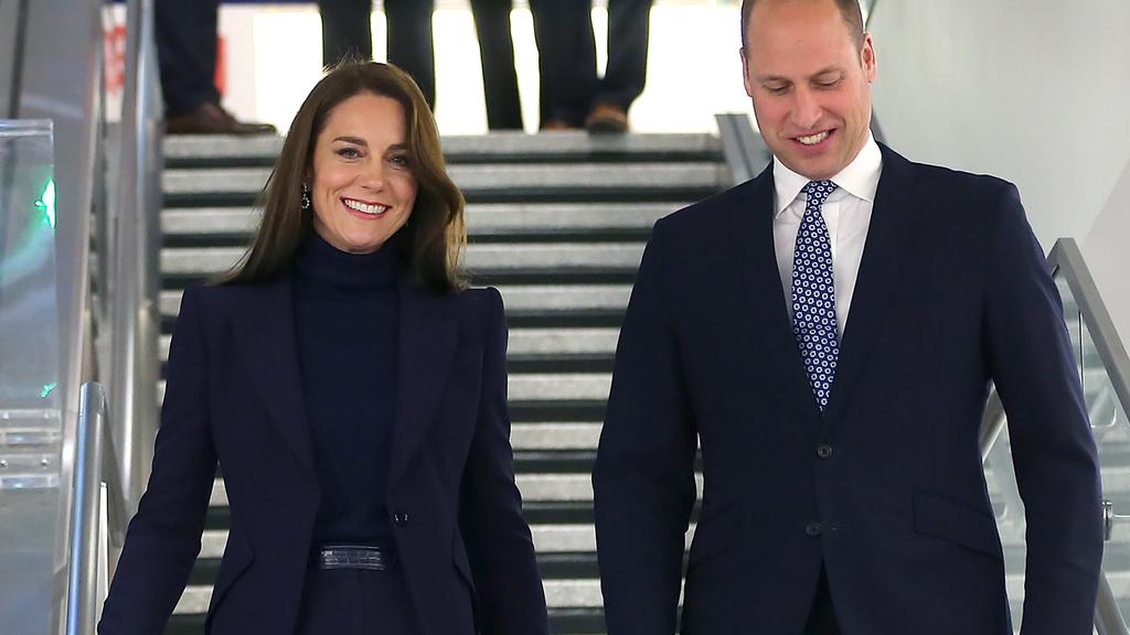 William and Kate together back in November. Picture: Getty Images